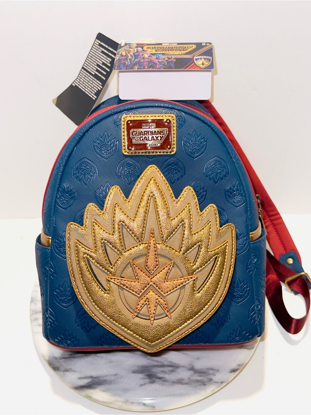 Loungefly Marvel Guardians of the Galaxy Vol 3 Ravager Badge Mini Backpack - New